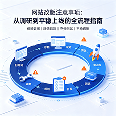 吉林市建站-网站改版注意事项：从调研到平稳上线的全流程指南