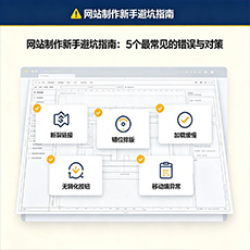 吉林市建站-网站制作新手避坑指南：5个最常见的错误与对策