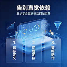 吉林市建站-告别直觉依赖：三步学会数据驱动网站运营