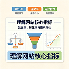 吉林市建站-理解网站核心指标：跳出率、转化率与用户粘性